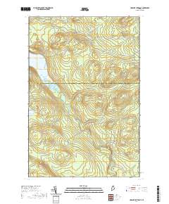 Umsaskis Lake East 2021 topographic map thumbnail