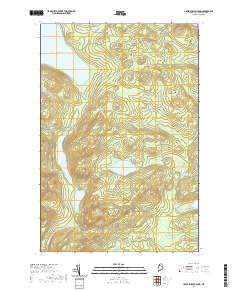 Upper Russell Pond 2021 topographic map thumbnail