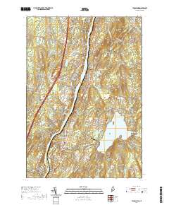 Vassalboro 2021 topographic map thumbnail