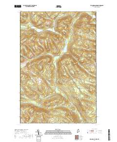 Wallagrass Lakes 2021 topographic map thumbnail