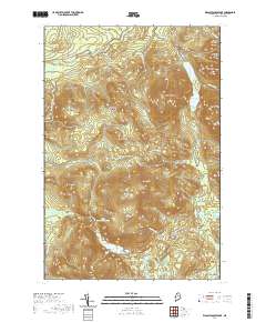 Wassataquoik Lake 2021 topographic map thumbnail