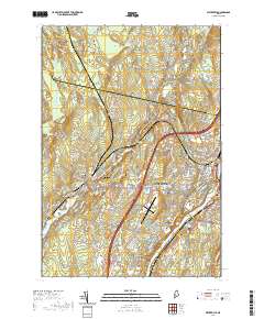 Waterville 2021 topographic map thumbnail