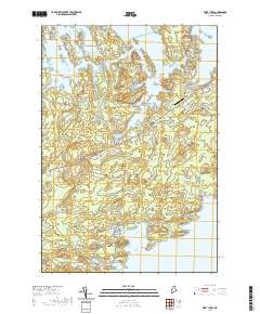 West Lubec 2021 topographic map thumbnail