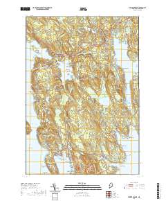Winter Harbor 2021 topographic map thumbnail