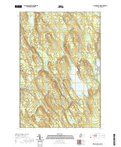 Wytopitlock Lake 2021 topographic map thumbnail