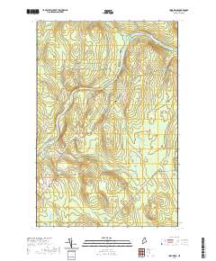 York Ridge 2021 topographic map thumbnail