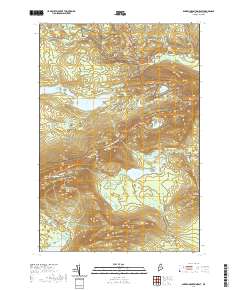 Barren Mountain East 2021 topographic map thumbnail