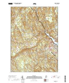 Belfast 2021 topographic map thumbnail