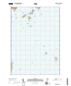 Hewett Island 2021 topographic map thumbnail