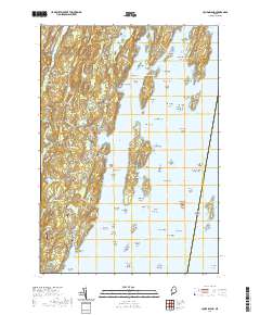 Louds Island 2021 topographic map thumbnail