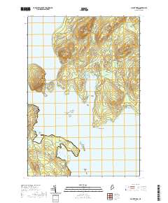 Mount Kineo 2021 topographic map thumbnail