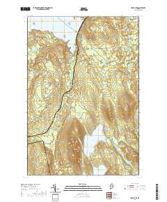 Cedar Lake 2021 topographic map thumbnail