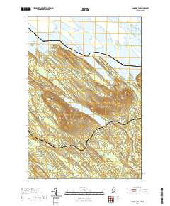 Lambert Lake 2021 topographic map thumbnail