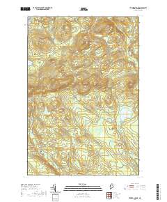 Tomhegan Pond 2021 topographic map thumbnail