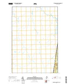 Burntland Pond OE W 2021 topographic map thumbnail