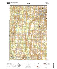 Caribou 2021 topographic map thumbnail