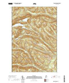 Deboullie Pond 2021 topographic map thumbnail