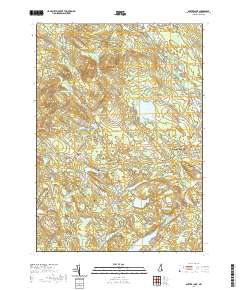 Baxter Lake 2021 topographic map thumbnail