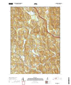 Bradford 2021 topographic map thumbnail