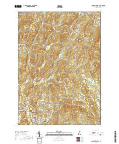 Claremont North 2021 topographic map thumbnail