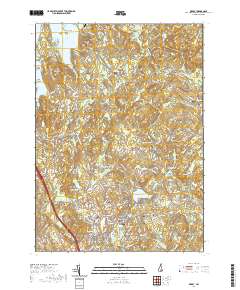 Derry 2021 topographic map thumbnail