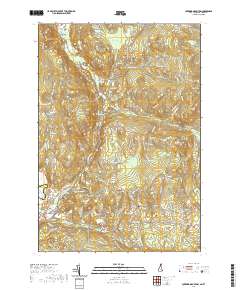 Lovering Mountain 2021 topographic map thumbnail