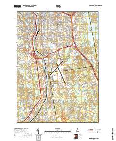 Manchester South 2021 topographic map thumbnail