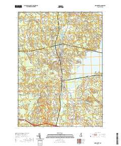 Newmarket 2021 topographic map thumbnail