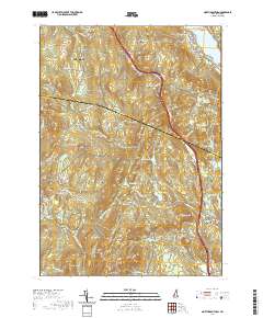 North Grantham 2021 topographic map thumbnail