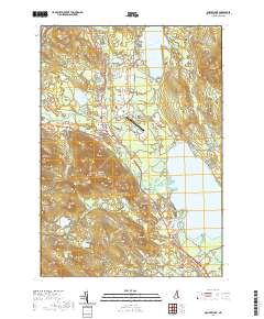 Ossipee Lake 2021 topographic map thumbnail