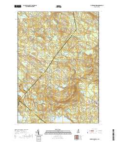 Parker Mountain 2021 topographic map thumbnail