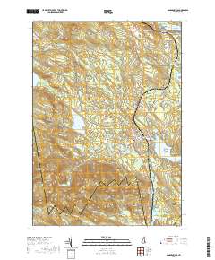 Sanbornville 2021 topographic map thumbnail