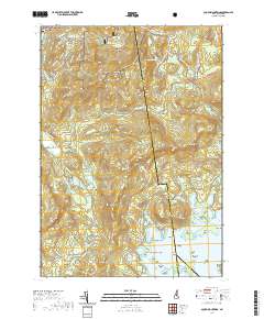 Squam Mountains 2021 topographic map thumbnail