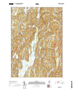 Bomoseen 2021 topographic map thumbnail