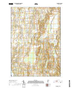 Bridport 2021 topographic map thumbnail