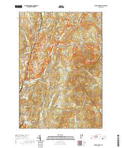 Burke Mountain 2021 topographic map thumbnail