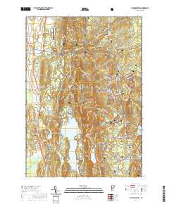 East Middlebury 2021 topographic map thumbnail