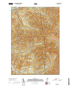 Jay Peak 2021 topographic map thumbnail