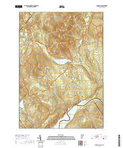 Miles Pond 2021 topographic map thumbnail