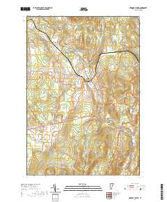 Newport Center 2021 topographic map thumbnail