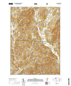 Pawlet 2021 topographic map thumbnail