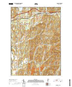 Poultney 2021 topographic map thumbnail