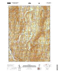 Pownal 2021 topographic map thumbnail