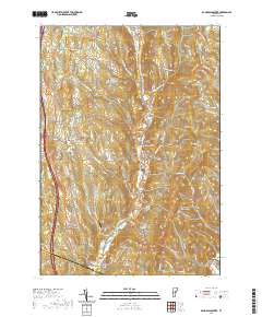 Randolph Center 2021 topographic map thumbnail