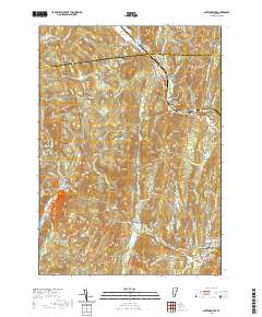 Saxtons River 2021 topographic map thumbnail
