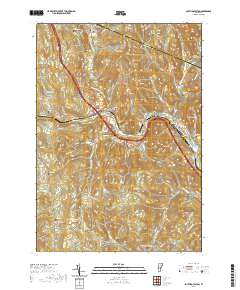 South Royalton 2021 topographic map thumbnail