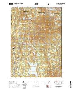 Stratton Mountain 2021 topographic map thumbnail