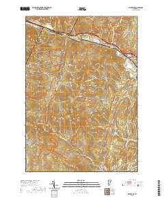 Waterbury 2021 topographic map thumbnail