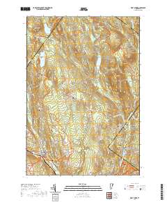 West Burke 2021 topographic map thumbnail
