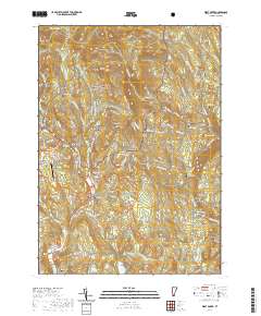 West Dover 2021 topographic map thumbnail